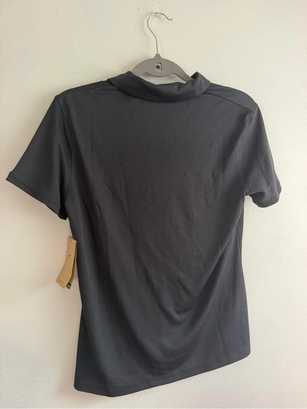 Nike women’s golf Black sheer Polo Shirt